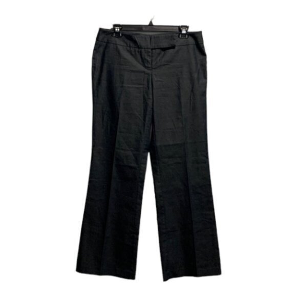 Women's New York & Co NY&CO Navy Blue Trouser Pants Size 6A EUC #0507 - Picture 1 of 12